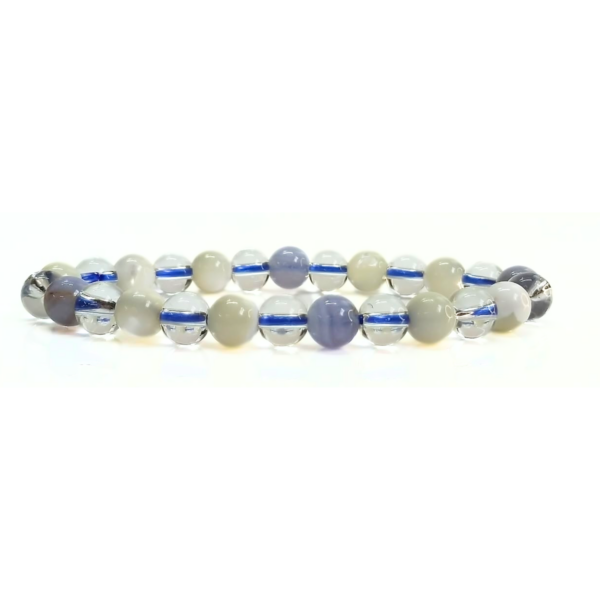 Peace and Calming Gemstone Bracelet for Stress Relief