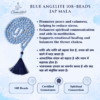 Blue Angelite Jap Mala