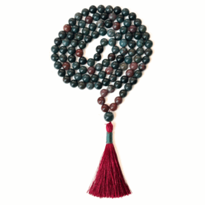 Bloodstone Jap Mala – 108 Healing Beads