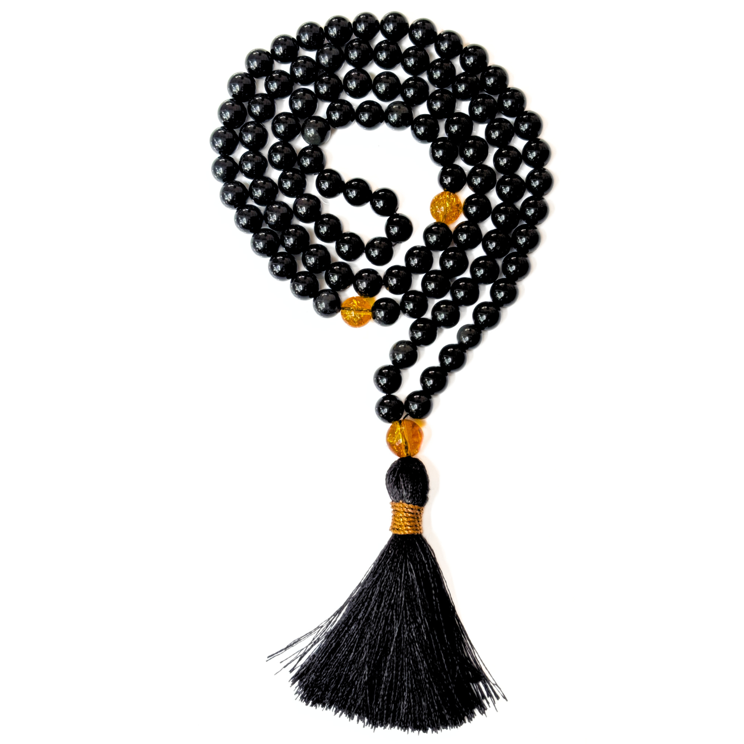 Black Obsidian Black Obsidian Tasbih – 100 Prayer Beads