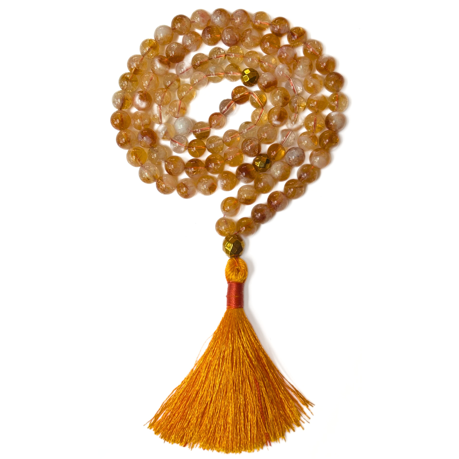 Citrine AAA Citrine Tasbih – 100 Beads (AAA Quality)