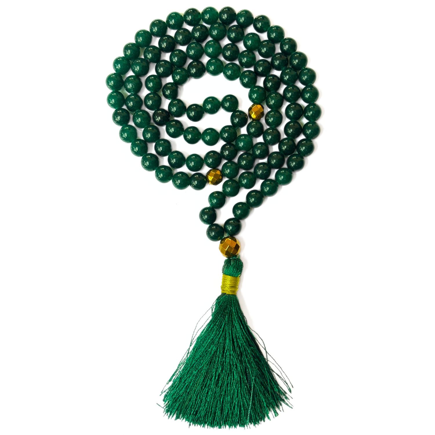 Green Jade Green Jade Tasbih - 100 Beads Prayer Beads