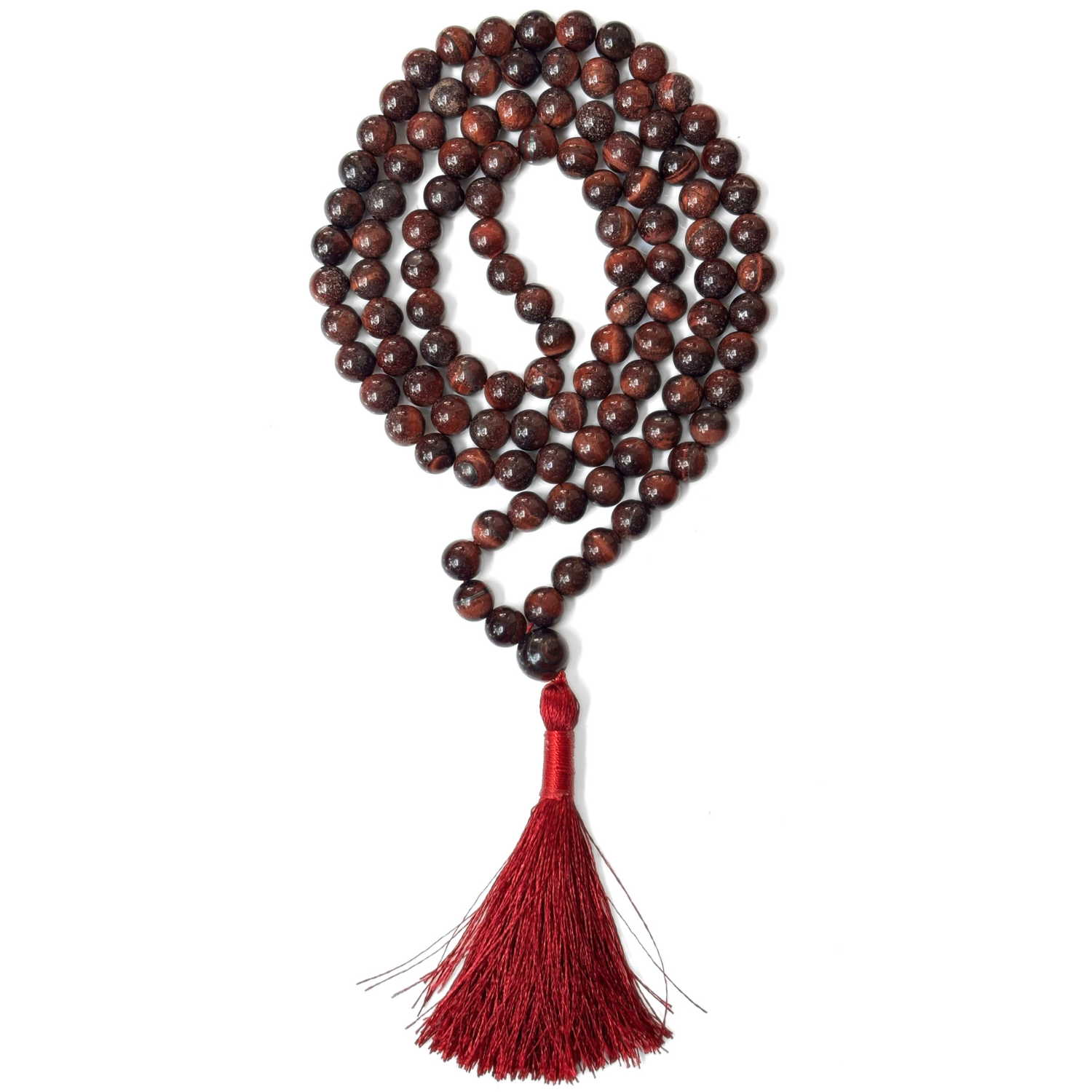 Red Tiger's Eye Jap Mala