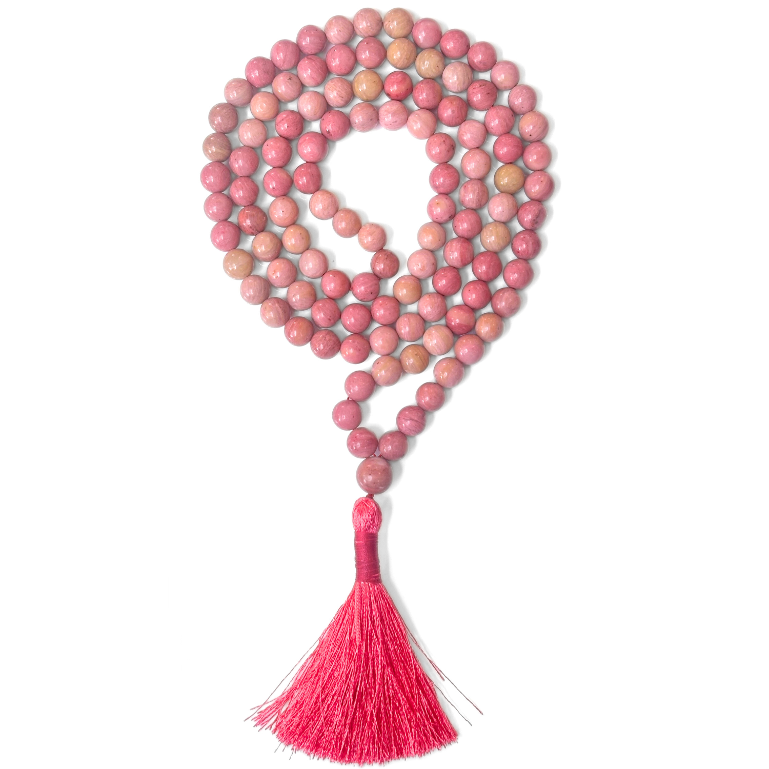 Rhodochrosite Jap Mala