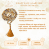 Crazy Lace Agate 108 Beads Jap Mala