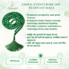 Green Aventurine 108 Beads Jap Mala