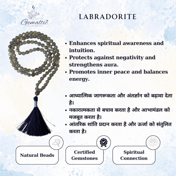 Labradorite Jap Mala