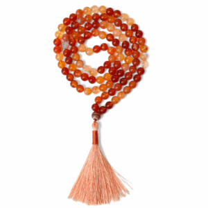Carnelian Red Jap Mala – 108 Healing Beads