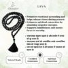 Lava Stone Jap Mala