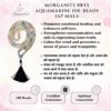 Morganite Bryl Aquamarine Morganite Jap Mala