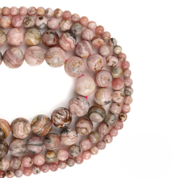 Argentina Rhodochrosite Natural AAA Beads For Bracelet Necklace DIY Jewelry Making Design