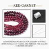 Garnet Natural AAA Beads For Bracelet