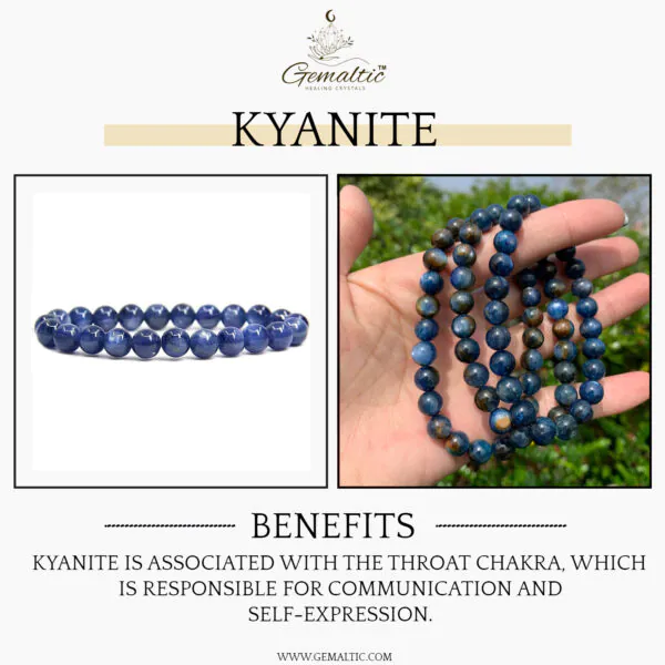 Kyanite Stone Natural AAA Bracelet