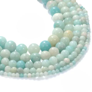 Green Amazonite Natural AAA Beads For Bracelet Necklace DIY Jewelry Making Design