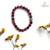 Pink Tiger Eye With Buddha Head 8MM Bracelet